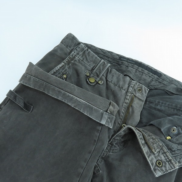 実際に弊社で買取させて頂いたkiminori morishita/キミノリモリシタ レザー レース カーゴパンツ 7717305-1 7/52の画像 2枚目