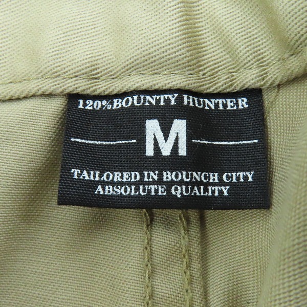 実際に弊社で買取させて頂いたBOUNTY HUNTER/バウンティーハンター スタッズ付き チノパン ハーフパンツ/Mの画像 2枚目