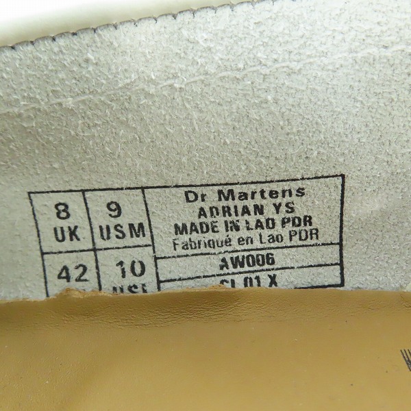実際に弊社で買取させて頂いたDr.Martens/ドクターマーチン ADRIAN YS タッセルローファー 22209001/UK8の画像 5枚目