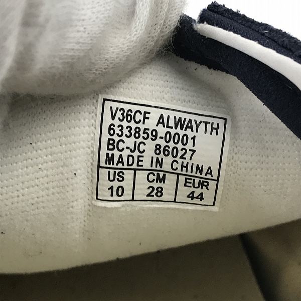 実際に弊社で買取させて頂いたVANS×ALWAYTH/バンズ×オルウェイズ V36CF OLD SKOOL AW スニーカー 633859-0001/28の画像 5枚目