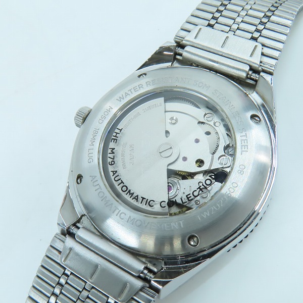 実際に弊社で買取させて頂いたTIMEX/タイメックス AUTOMATIC M79 自動巻き バットマン TW2U29500の画像 4枚目