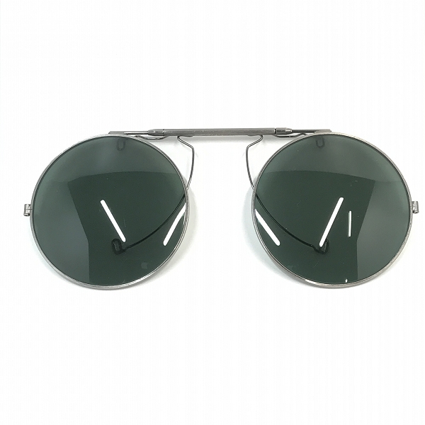 実際に弊社で買取させて頂いた白山眼鏡店/ハクサンガンキョウテン クリップオン サングラス レンズ/フレームシルバーカラー