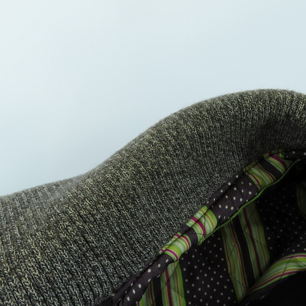 実際に弊社で買取させて頂いた【難有】ETRO/エトロ 裏地総柄 リブ付きジップブルゾン Mの画像 8枚目