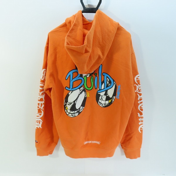 実際に弊社で買取させて頂いたCHROME HEARTS × MATTY BOY/クロムハーツ×マッティボーイ 21SS PPO LINK BUILD HD PLVR/プルオーバーフーディ/XLの画像 1枚目