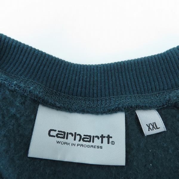 実際に弊社で買取させて頂いたCarhartt/カーハート CHASE スウェット IO26383/XXLの画像 2枚目