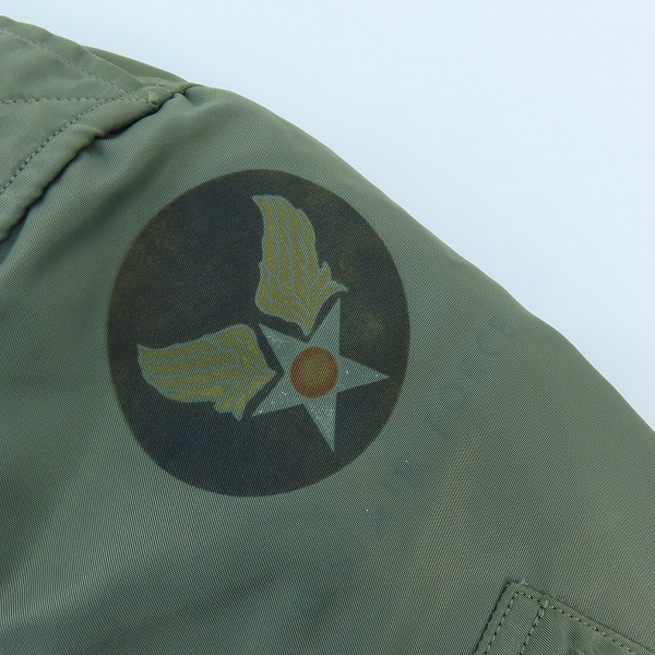 実際に弊社で買取させて頂いたBUZZ RICKSON'S/バズリクソンズ L-2B フライトジャケット M13467/Lの画像 2枚目