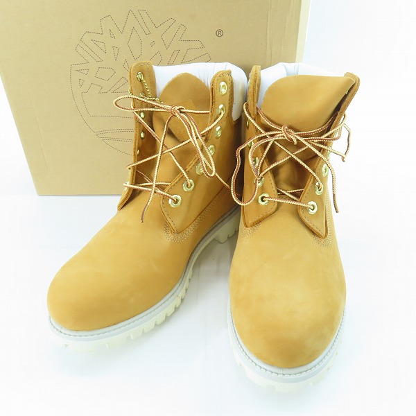 実際に弊社で買取させて頂いたTlinberrland/ティンバーランド 7ホール ヌバックレザー レースアップ ブーツ 27016/9W
