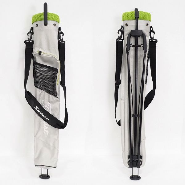 実際に弊社で買取させて頂いたTitleist/タイトリスト AJSSB71 ゴルフ セルフスタンドキャリー クラブケース グレーの画像 2枚目