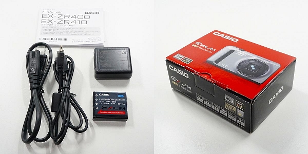 実際に弊社で買取させて頂いたCASIO/カシオ EX-ZR400 EXILIM HS エクシリム コンパクトデジタルカメラ 簡易動作確認済みの画像 9枚目