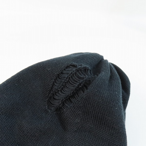 実際に弊社で買取させて頂いた【未使用】mastermind JAPAN/マスターマインドジャパン radiance期 クラッシュ加工 ニット帽 MY-KN03-010/Mの画像 5枚目