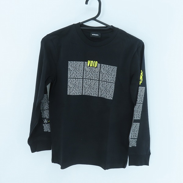 実際に弊社で買取させて頂いた【未使用】DIESEL/ディーゼル プリント ロングスリーブカットソー/長袖Tシャツ 00J4NQ_0HERA/10
