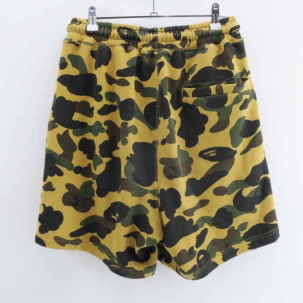 実際に弊社で買取させて頂いたA BATHING APE/アベイシングエイプ 6-Pocket Sweatshort/スウェットショーツ 001spk301308m/Sの画像 1枚目