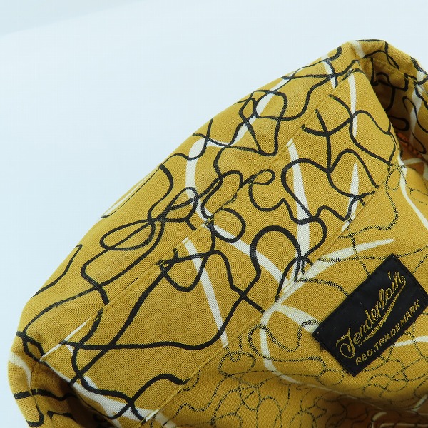 実際に弊社で買取させて頂いたTENDERLOIN/テンダーロイン SHT AS S/S YELLOW アブストラクト 半袖シャツ/Mの画像 5枚目