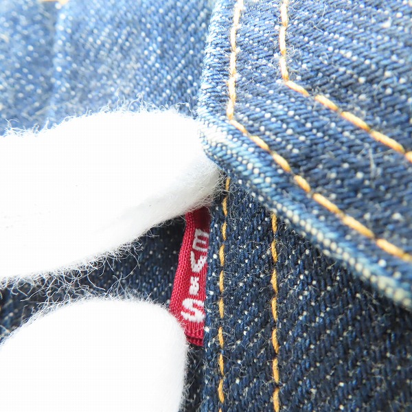 実際に弊社で買取させて頂いたEVIS/エヴィス/エビス デニムジャケット No.1 LOT 1506/36の画像 5枚目