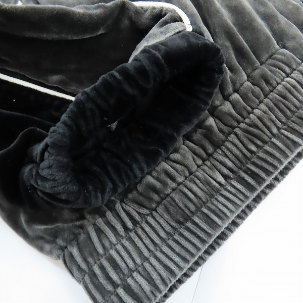 実際に弊社で買取させて頂いたWACKO MARIA/ワコマリア 23FW VELVET TRACK PANTS/ロゴ刺繍 ベロア トラック ジャケット/ジャージ/Mの画像 7枚目