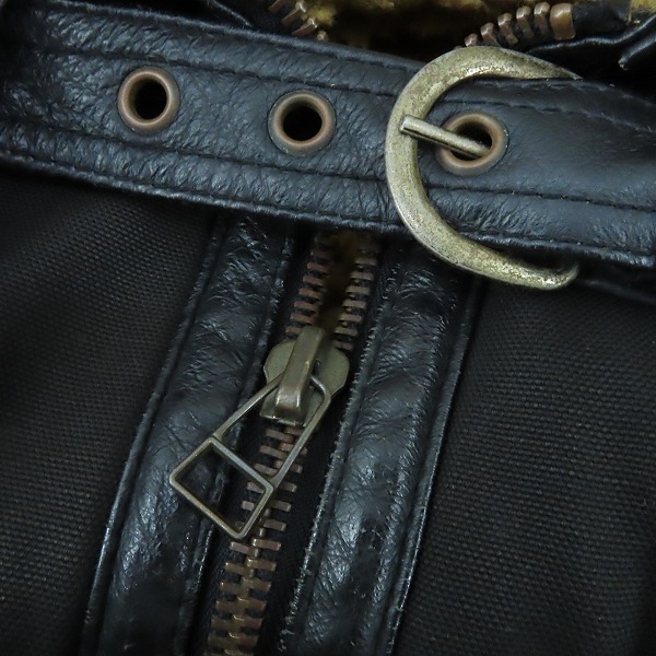 実際に弊社で買取させて頂いたRUDE GALLERY/ルードギャラリー ボア フライトジャケット/Mの画像 8枚目