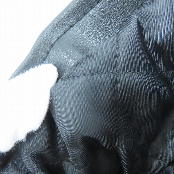 実際に弊社で買取させて頂いたWTAPS/ダブルタップス ライダースジャケット 232BRDT-JKM07/04の画像 7枚目