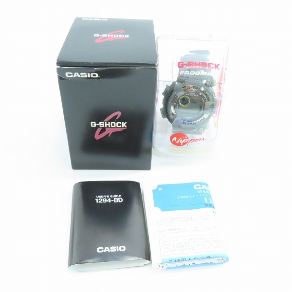 実際に弊社で買取させて頂いたG-SHOCK/Gショック FROGMAN/フロッグマン アメリカンズカップ限定 DW-8200AC-8T【動作未確認】の画像 6枚目