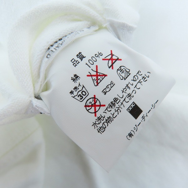 実際に弊社で買取させて頂いたGDC/ジーディーシー バックプリント 半袖Tシャツ/Mの画像 3枚目