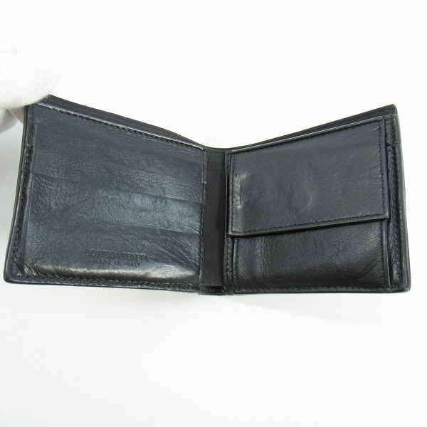実際に弊社で買取させて頂いたBOTTEGA VENETA/ボッテガヴェネタ ウォレット/二つ折り財布の画像 3枚目