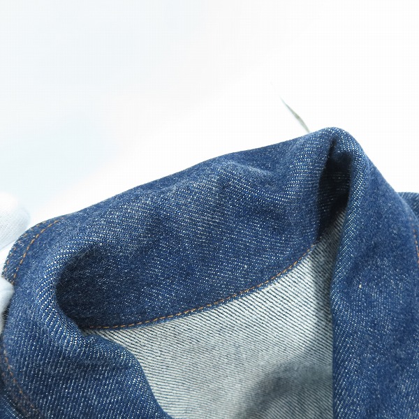 実際に弊社で買取させて頂いたA.P.C. /アーペーセー デニムジャケット 24172-1-30761/XSの画像 5枚目