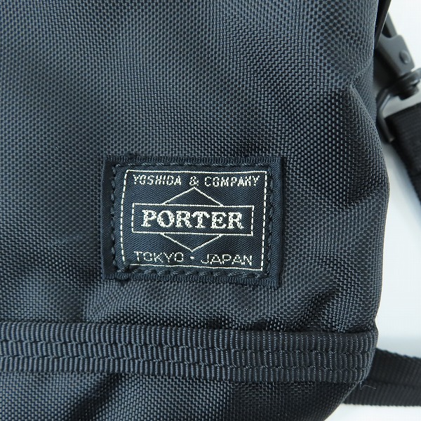 実際に弊社で買取させて頂いたPORTER/ポーター サコッシュ/ショルダーバッグ ブラックの画像 5枚目