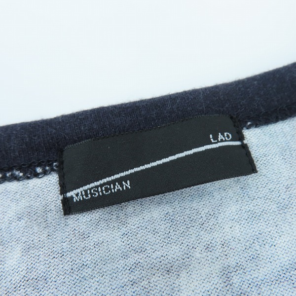 実際に弊社で買取させて頂いたLAD MUSICIAN/ラッドミュージシャン PAINT FLOWER SUPER BIG T-SHIRT 2323-715の画像 2枚目