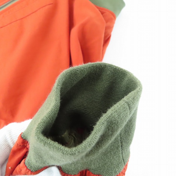 実際に弊社で買取させて頂いたAG by EXPERIMENT/エージーバイエクスペリメント ブルゾン ジャケット オレンジ系/2の画像 7枚目