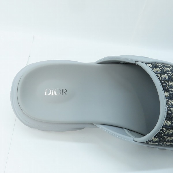 実際に弊社で買取させて頂いたDIOR HOMME/ディオールオム H-Town Single BAND Sandal サンダル 3SA132ZYF/42の画像 4枚目