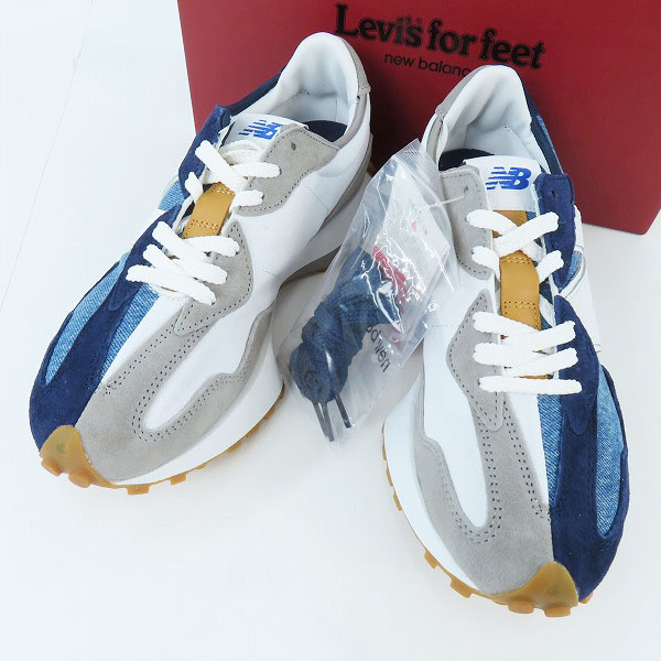 実際に弊社で買取させて頂いたLEVI'S/リーバイス×NEW BALANCE/リーバイス×ニューバランス ローカットスニーカー MS327LVA/27