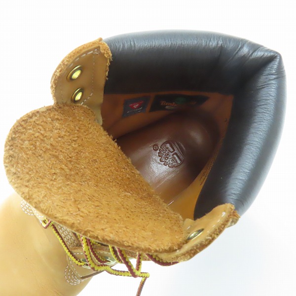 実際に弊社で買取させて頂いたTimberland /ティンバーランド  Premium 6in Waterproof Boot  プレミアムブーツ/ブーツ TB010061-713/7.5の画像 4枚目