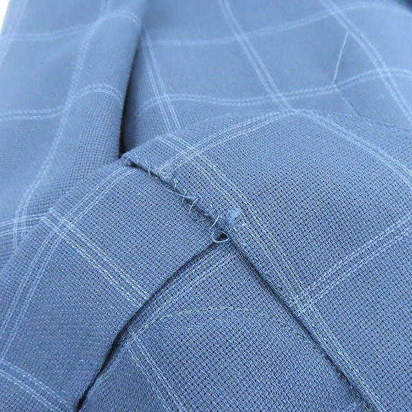 実際に弊社で買取させて頂いたEDIFICE/エディフィス チェック テーラードジャケット/44の画像 6枚目