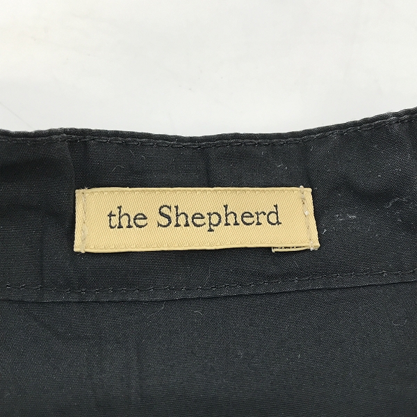 実際に弊社で買取させて頂いたthe shepherd UNDERCOVER/ザ シェパード アンダーカバー スタンドカラーシャツ F.BLACK US1B4401/3の画像 2枚目