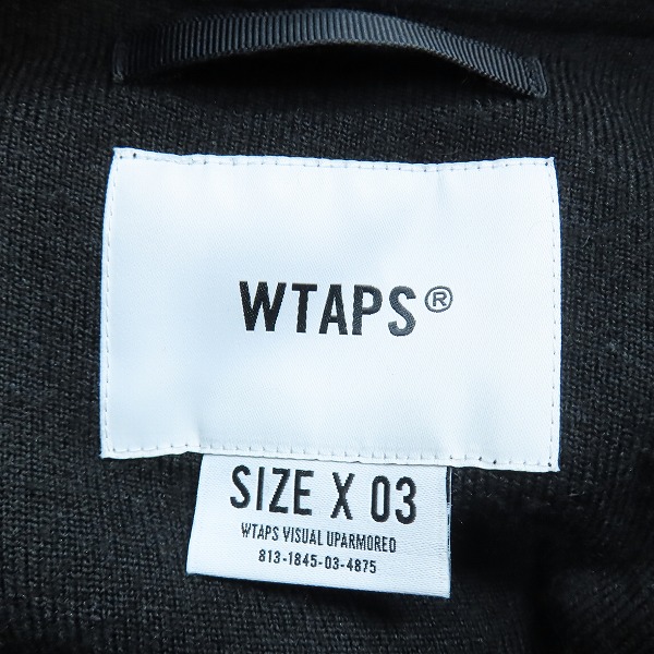 実際に弊社で買取させて頂いたWTAPS/ダブルタップス 22AW MECH JACKET POAC BOA/フリースジャケット 222ATDT-JKM01/3の画像 2枚目