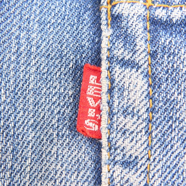 実際に弊社で買取させて頂いた【難有り】Levi's/リーバイス 501 刻印6/点々/ビッグE/足長R ヴィンテージ デニムパンツの画像 4枚目