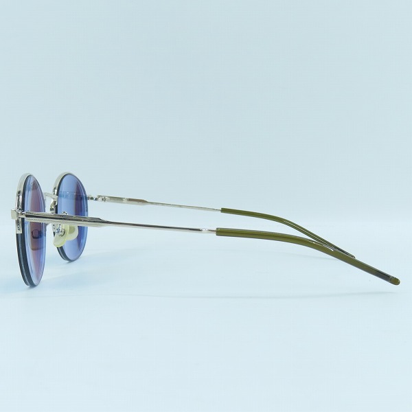 実際に弊社で買取させて頂いた999.9/フォーナインズ メガネフレーム カラーレンズ 度入り アイウェア S-185Tの画像 1枚目