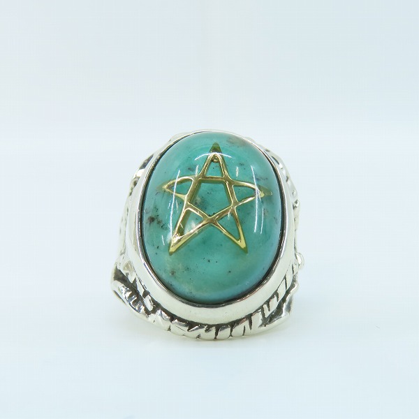 実際に弊社で買取させて頂いたALEX STREETER エンジェルハートリング スプリングリミテッド ターコイズ 18K リバイバルスター/14.5号の画像 1枚目