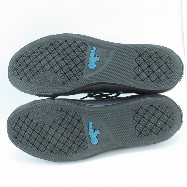 実際に弊社で買取させて頂いたCONVERSE/コンバース ALL STAR/オールスター FF-BOOTS Z TR SHIN-HI レザー サイドジップ スニーカー 1CK352/27の画像 2枚目