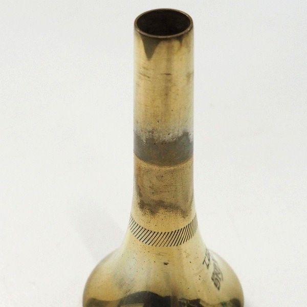 実際に弊社で買取させて頂いたKING/キング M21 トロンボーン用 細管 マウスピース ゴールド の画像 4枚目