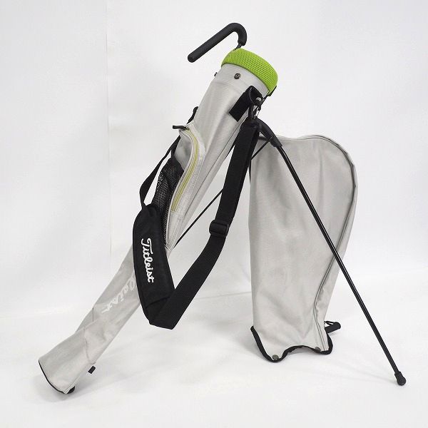 実際に弊社で買取させて頂いたTitleist/タイトリスト AJSSB71 ゴルフ セルフスタンドキャリー クラブケース グレー