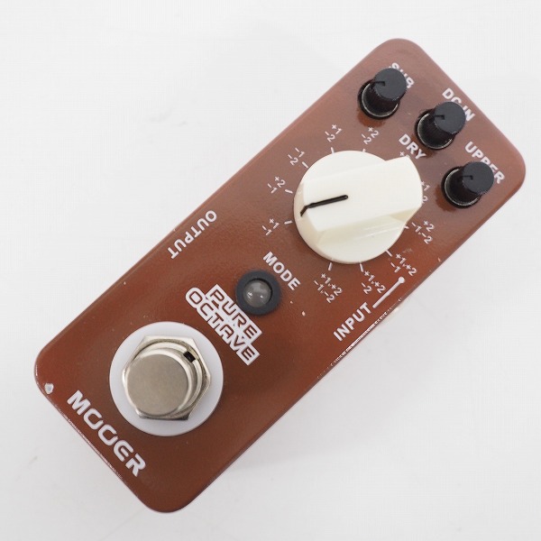 実際に弊社で買取させて頂いたMOOER/ムーア PURE OCTAVE/オクターバー ペダル エフェクター【動作確認済】の画像 1枚目