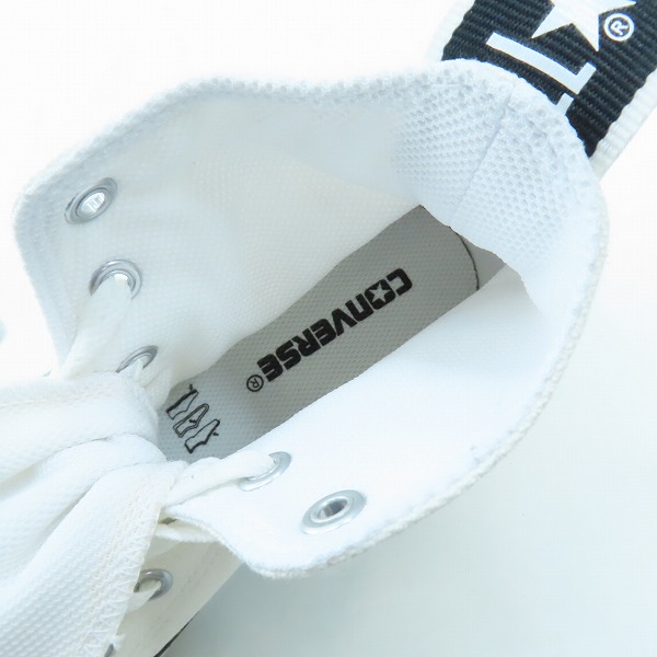 実際に弊社で買取させて頂いた【未使用】CONVERSE/コンバース ALL STAR LOGOTAPE HI スニーカー 1CL237 /23.0の画像 4枚目