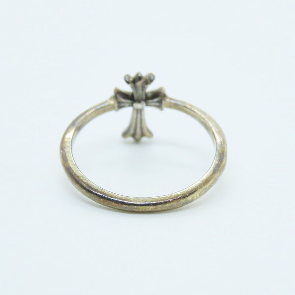 実際に弊社で買取させて頂いたCHROME HEARTS/クロムハーツ バブルガムリング CHクロス/12号の画像 3枚目