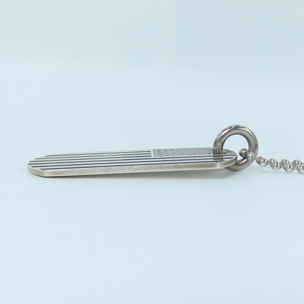実際に弊社で買取させて頂いたCHROME HEARTS/クロムハーツ LARGE DOG TAG FREEDOM/ラージ ドッグタグ フリーダム/ボールチェーンの画像 3枚目