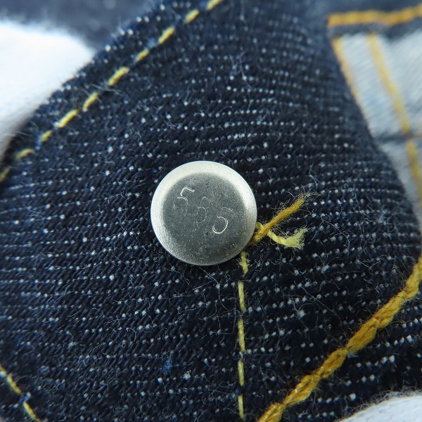 実際に弊社で買取させて頂いたLEVIS/リーバイス 501XX 刻印555 復刻 米国製 98年製 デニムパンツ 501-0003/W36L36の画像 5枚目