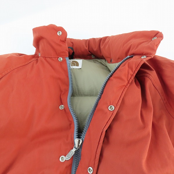 実際に弊社で買取させて頂いたTHE NORTH FACE/ノースフェイス USA ダウン ビンテージ 80S/Mの画像 9枚目