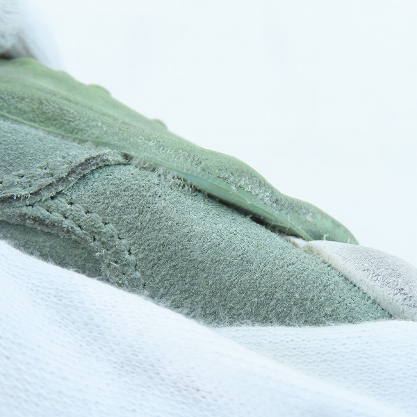 実際に弊社で買取させて頂いたMaison MIHARA YASUHIRO/ミハラヤスヒロ PARKER brushed suede/ダメージ加工 OG ソール スニーカー ライトブルー A09FW709/43の画像 6枚目