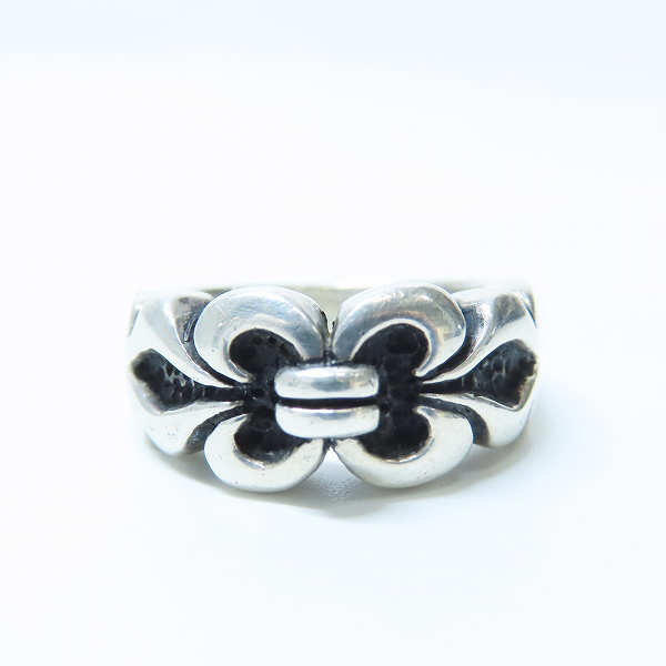 実際に弊社で買取させて頂いたLEATHERS AND TREASURES/レザーズ＆トレジャーズ Chevron Ring/シェブロンリング 18.5-19号の画像 1枚目