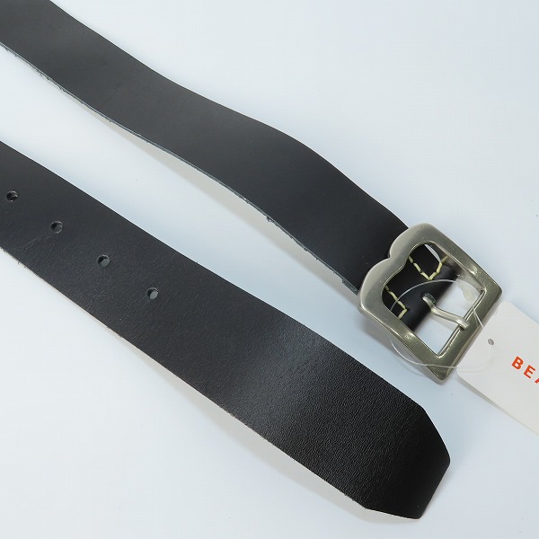 実際に弊社で買取させて頂いた【未使用】BEAMS/ビームス レザー ベルトの画像 2枚目