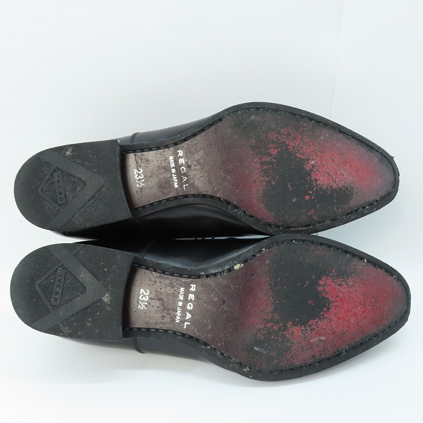 実際に弊社で買取させて頂いたREGAL/リーガル 日本製 ストレートチップシューズ 21VR/23.5の画像 2枚目